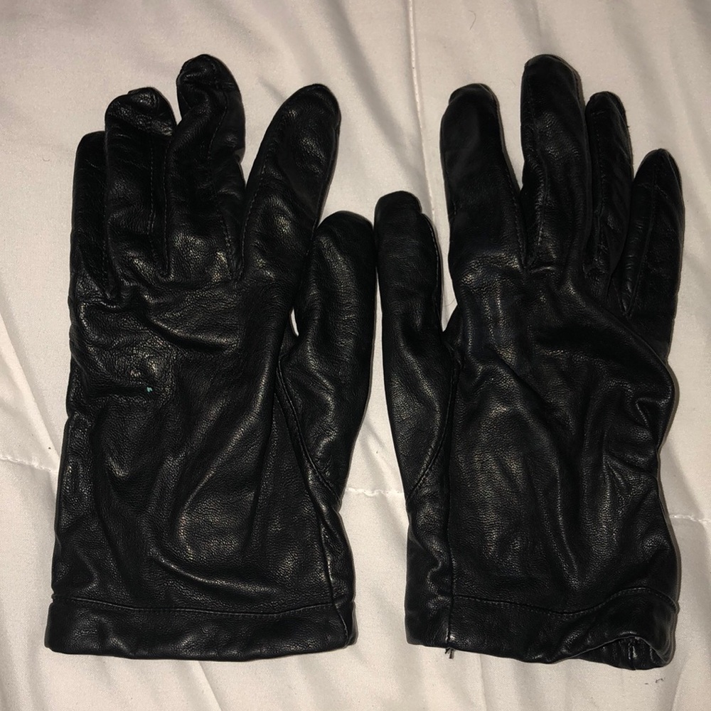 Leather Winter Gloves